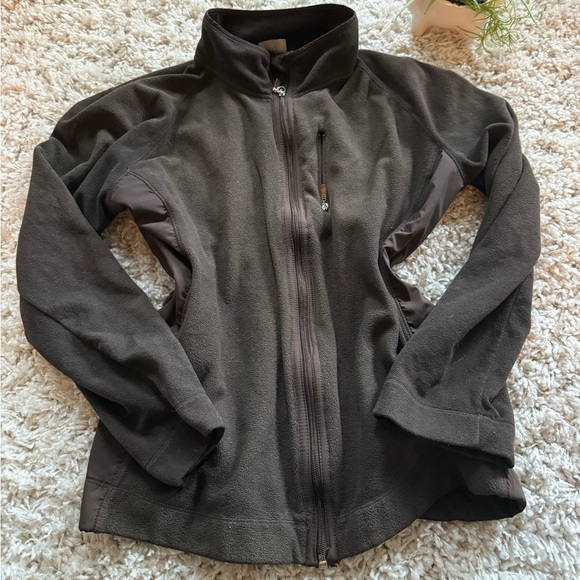 Danskin super cute dark brown fall fleece zip up women’s athletic jacket… - Picture 1 of 5